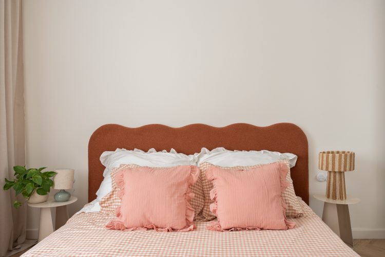 zdjęcie nowoczesnego wnętrza w pastelowych kolorach