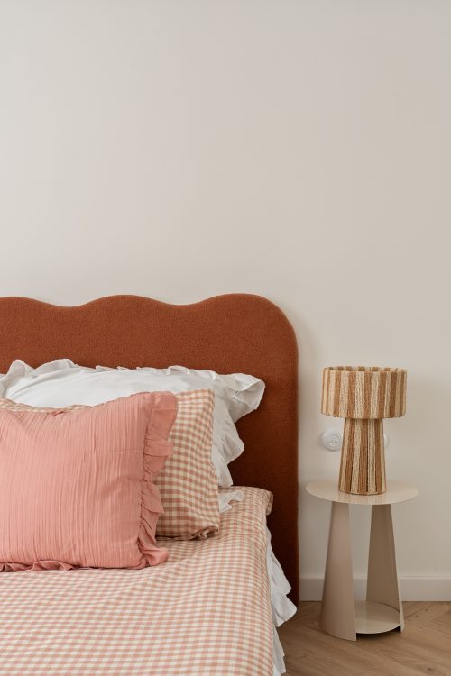 zdjęcie nowoczesnego wnętrza w pastelowych kolorach