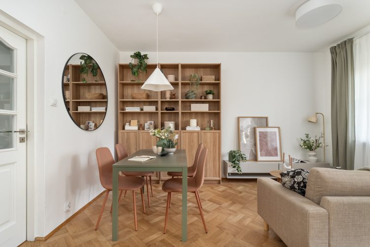 nowoczesne wnętrze z dodatkami